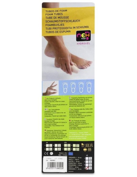 Neh Feet Tubo De Foam Talla 4, 1 Ud