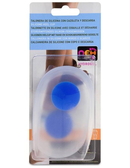 Neh Feet Talonera Silicona Con Cazoleta Y Descarga T-M 2Uds