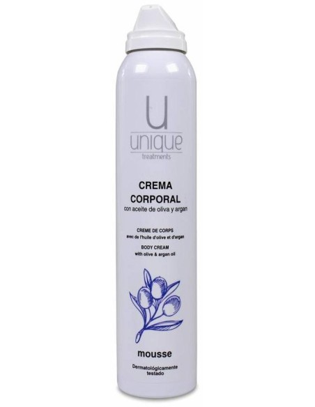 Unique Crema Corporal Con Aceite De Oliva + Argan 200Ml