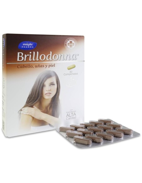 Máyla Pharma Brillodonna Cabello, Uñas Y Piel, 30 Cápsulas