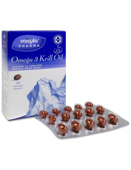 Máyla Pharma Omega 3 Krill Oil, 30 Cápsulas