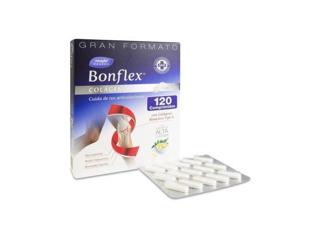 Máyla Pharma Bonflex Colageno, 120 Comprimidos