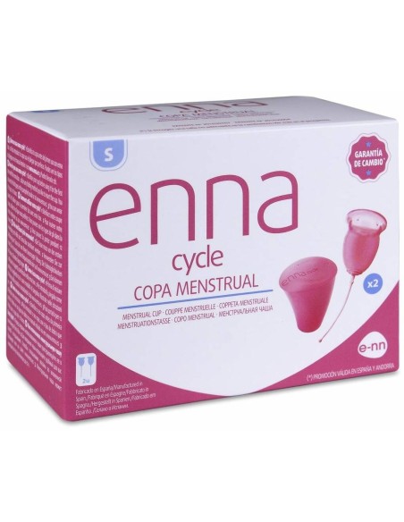 Enna Cycle Copa Menstrual (S) 2Copas+Caja Esteril
