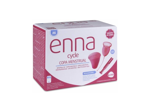 Enna Cycle Copa Menstrual Con Aplicador Talla...