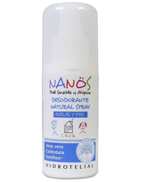 Desodorante Natural Spray Axilas Y Pies, 75 Ml