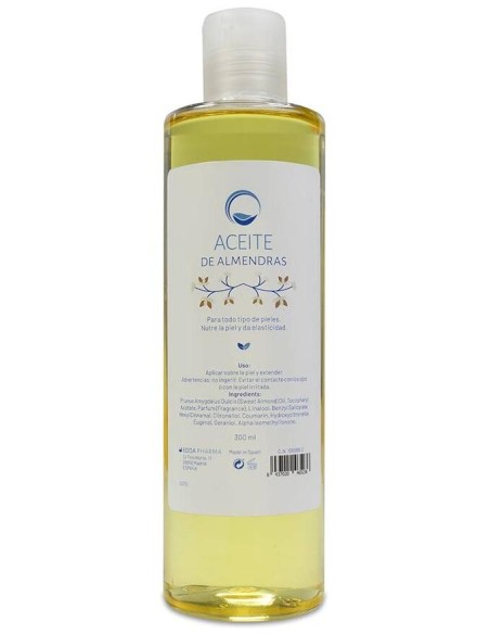 Edda Pharma Aceite De Almendras Dulces, 300 Ml
