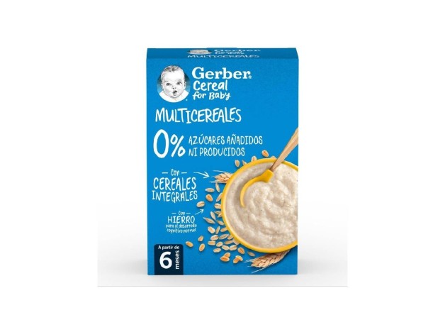 Gerber Multicereales Sin Azúcares Añadidos Ni...