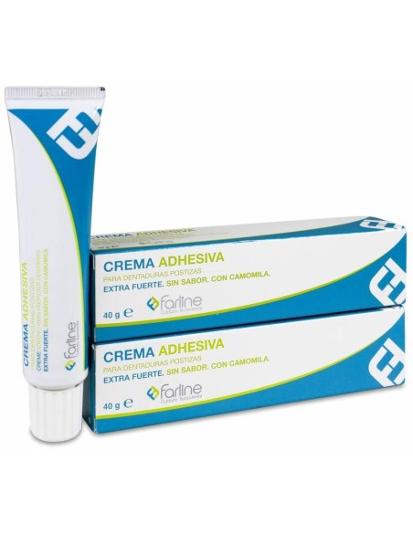 Duplo Farline Crema Adhesiva Para Dentaduras Postizas, 2 X 40 G