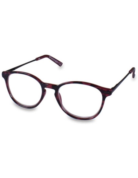 Farline Gafas Provenza Rojo 3.0 Dioptrías, 1 Unidad
