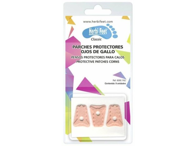 Herbi Feet Parche Protectores Ojo Gallo 6090.1,...