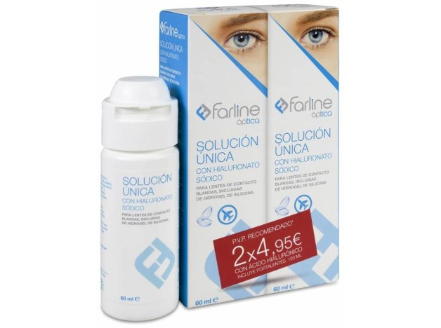 Duplo Farline Solución Única Ah De Viaje, 2 X...