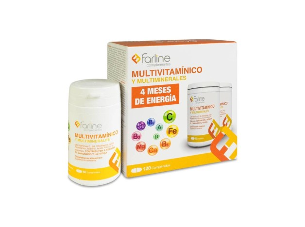 Duplo Farline Pack Multivitamínico, 2X60...