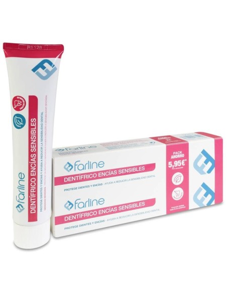Duplo Farline Pasta Dental Encías Sensibles, 2 X 125 Ml