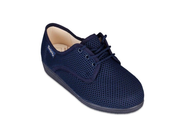 Tovipié Zapato Blandipie Velcro Calado Azul, 1...