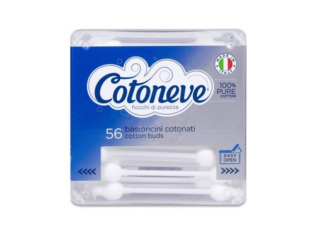 Cotoneve Bastoncillos De Algodón, 56 Uds