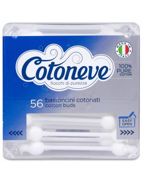 Cotoneve Bastoncillos De Algodón, 56 Uds