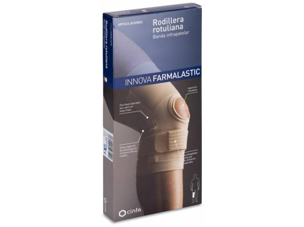 Farmalastic Innova Rodillera Rotuliana Grande,...