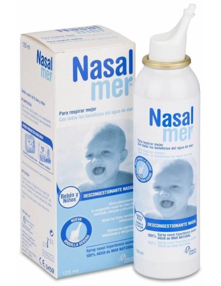 Nasalmer Hipertónico Spray Nasal Descongestionante Bebés 125 Ml