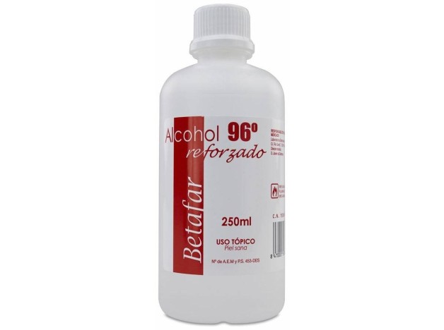 Betafar Alcohol 96º Reforzado, 250 Ml