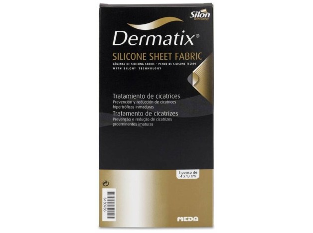 Dermatix Lámina Silicona Fabric 4X13 Cm, 1 Ud