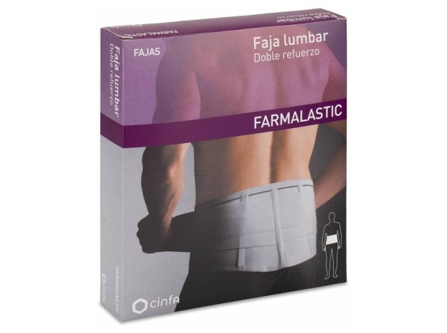 Farmalastic Faja Lumbar Doble Refuerzo Talla 1,...