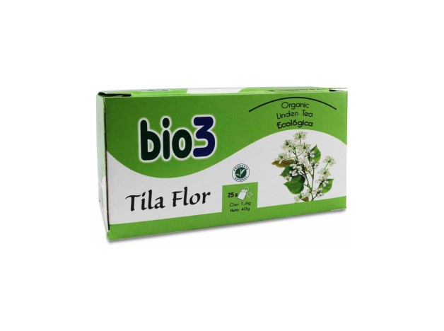 Bio3 Tila Flor Ecológica 25 Filtros