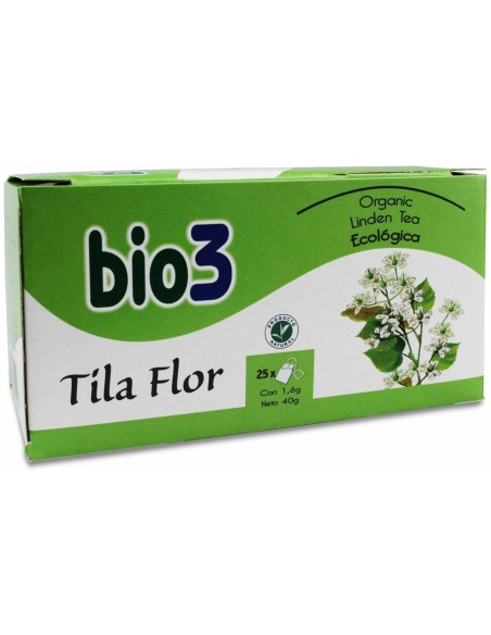 Bio3 Tila Flor Ecológica 25 Filtros