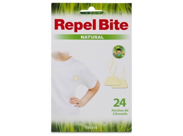Repel Bite Natural Parches Ropa Con Citronella,...