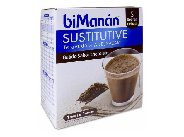 Bimanán Batido De Chocolate, 5 Uds