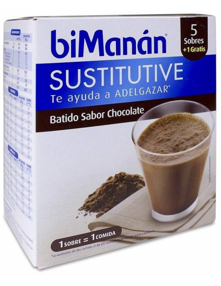 Bimanán Batido De Chocolate, 5 Uds