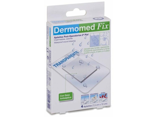Dermomed Fix Segunda Piel Apósito Estéril 10 X...