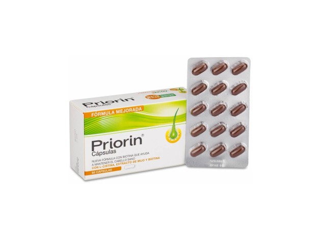 Priorin Cápsulas Anticaída 60Caps