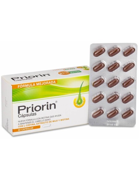 Priorin Cápsulas Anticaída 60Caps