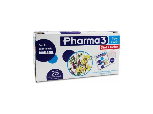 Bie3 Pharma 3 Diet %26Amp Detox Infusion 25Sbrs.
