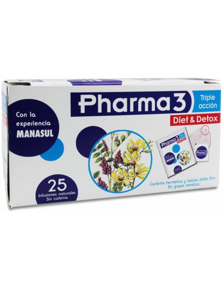 Bie3 Pharma 3 Diet %26Amp Detox Infusion 25Sbrs.