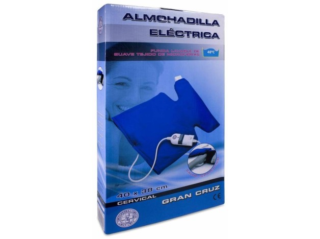 Gran Cruz Almohadilla Eléctrica Cervical, 1 Ud