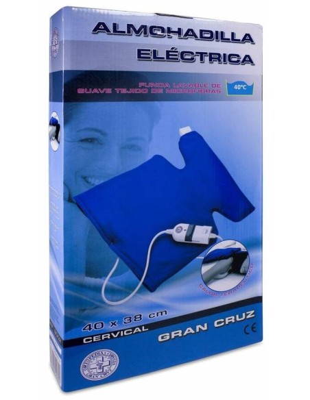 Gran Cruz Almohadilla Eléctrica Cervical, 1 Ud