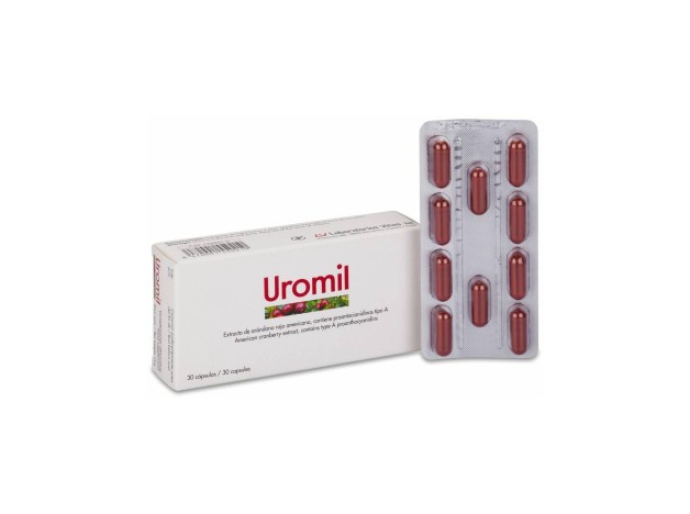 Uromil 30Caps - Laboratorios Viñas