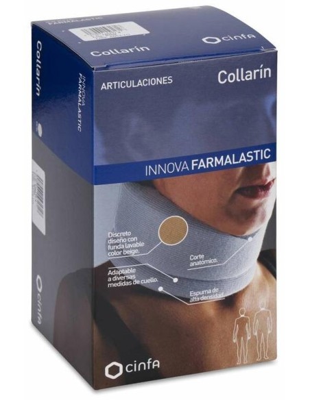 Farmalastic Innova Collarín Cervical Adultos Talla Única, 1 Ud