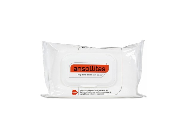 Ansollitas Toallitas De Higiene Anal 50Uds