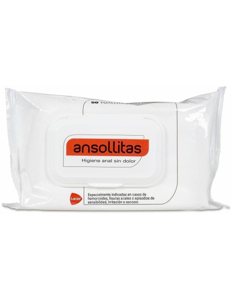 Ansollitas Toallitas De Higiene Anal 50Uds