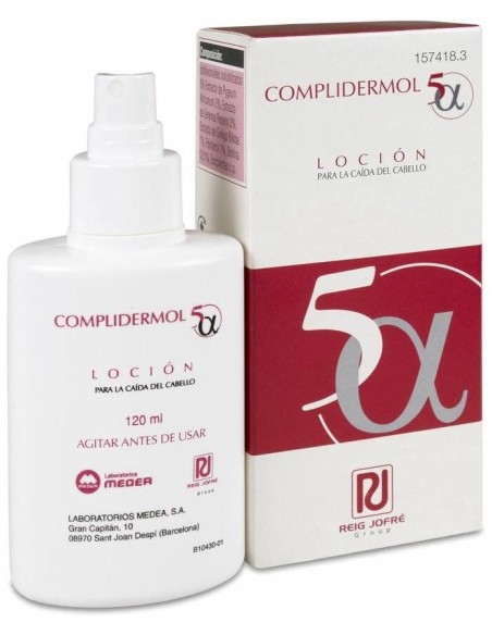 Complidermol 5Alfa Loción Anticaída 120Ml