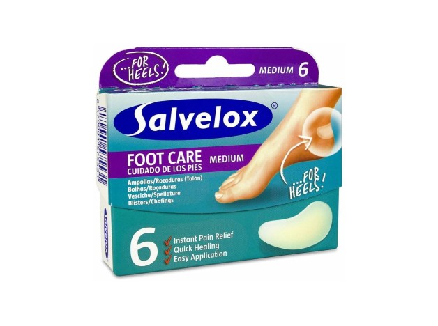 Salvelox Hidrocoloides Medianos Ampollas, 6 Uds