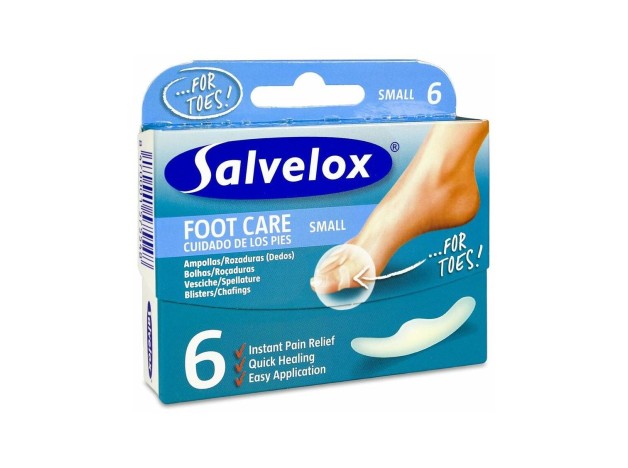 Salvelox Hidrocoloides Pequeños Ampollas, 6 Uds