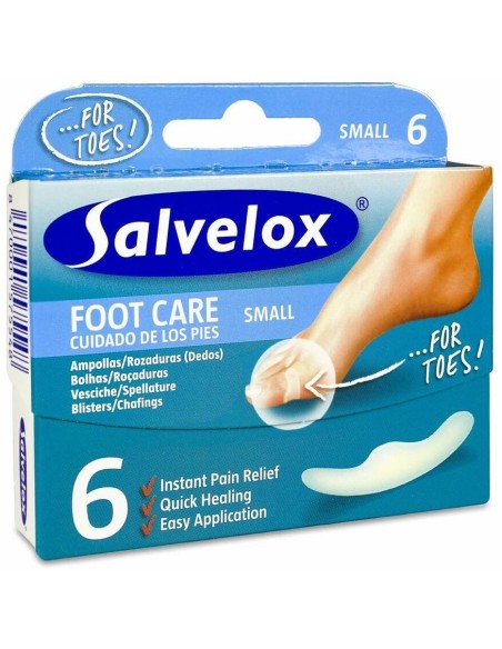 Salvelox Hidrocoloides Pequeños Ampollas, 6 Uds