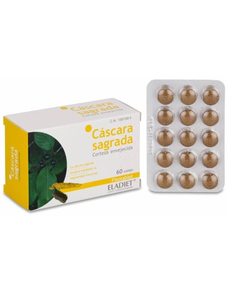 Eladiet Cáscara Sagrada, 60 Comprimidos
