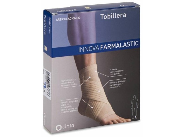 Farmalastic Innova Tobillera Talla Grande, 1 Ud