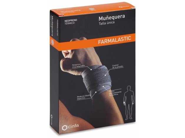 Farmalastic Muñequera Neopreno Talla Única, 1 Ud