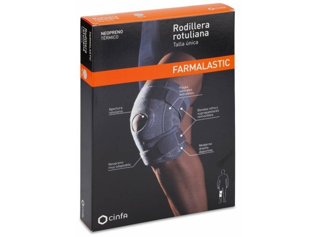 Farmalastic Rodillera Rotuliana Neopreno Talla...