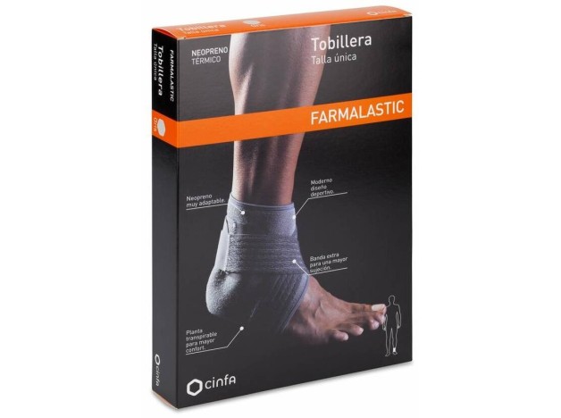 Farmalastic Tobillera Neopreno Talla Única, 1 Ud